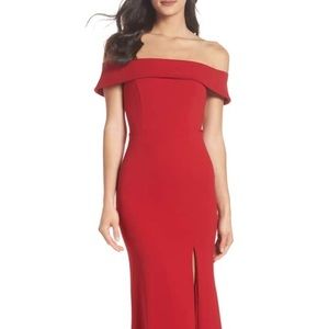 Lulus Off Shoulder Maxi Dress